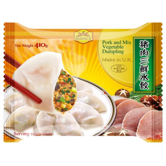 Hong's 猪肉三鲜水饺 410g 