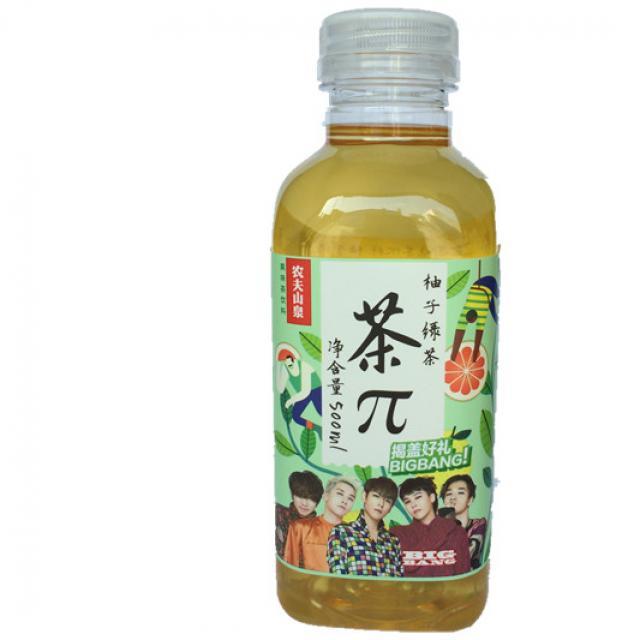 【特价】农夫山泉 茶π - 柚子绿茶 500ml