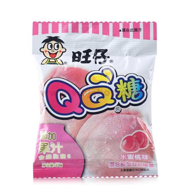 旺仔QQ糖 水蜜桃味 70g【零食】