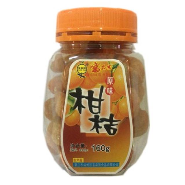 促销 富森园 原味柑桔 160g【零食】
