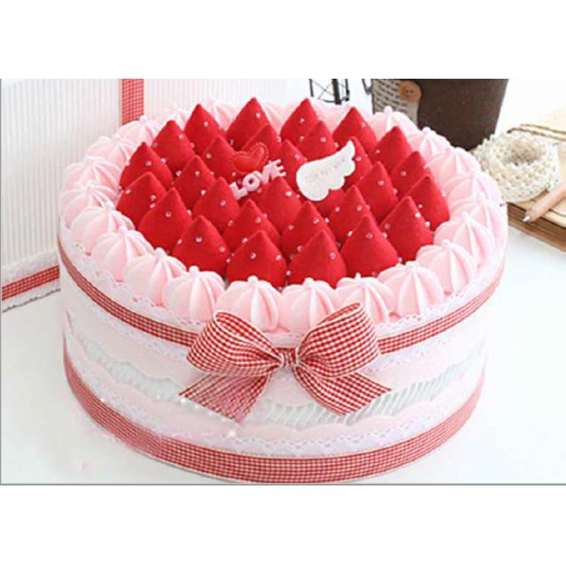 鲜草莓奶油蛋糕 （预购两天）