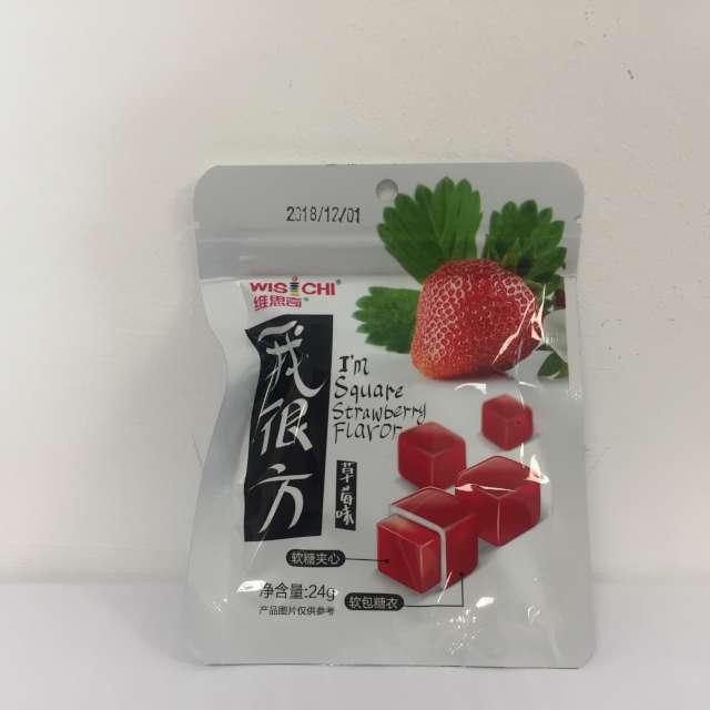 促销 维思奇 软糖 - 草莓味 24g