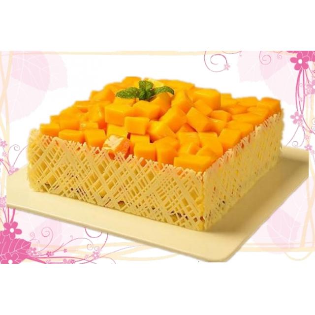 芒果祝福蛋糕（预购两天）