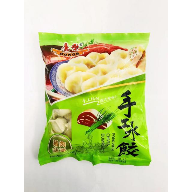 康乐 手工水饺 猪肉韭菜 1kg