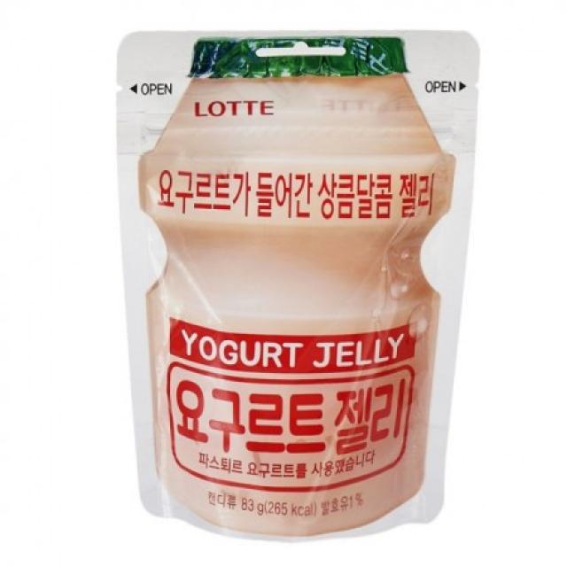 Lotte 酸奶啫喱糖 50g【零食】