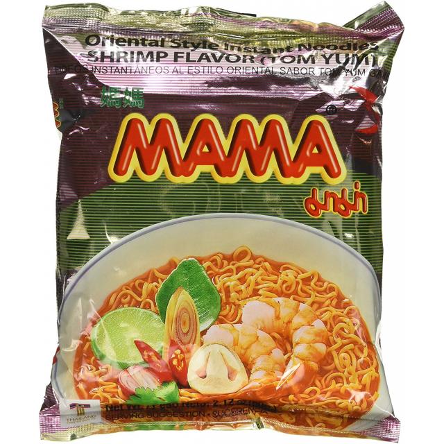 【特价】MAMA 妈妈牌 方便面 鲜虾味 60g
