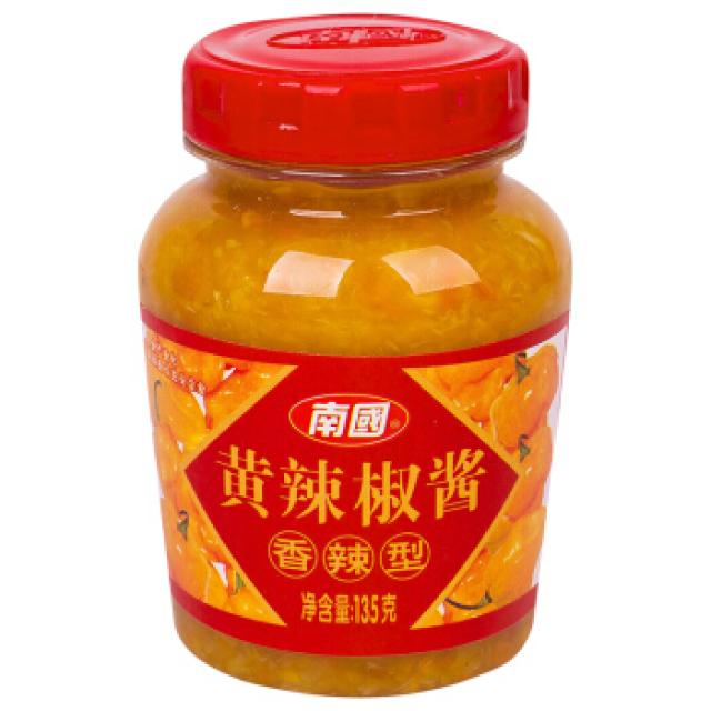 促销 南国 黄辣椒酱 - 香辣型 135g