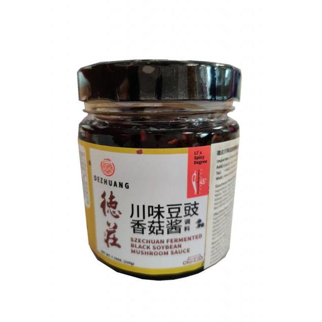 促销 德庄 川味豆豉香菇酱 220g【调料】