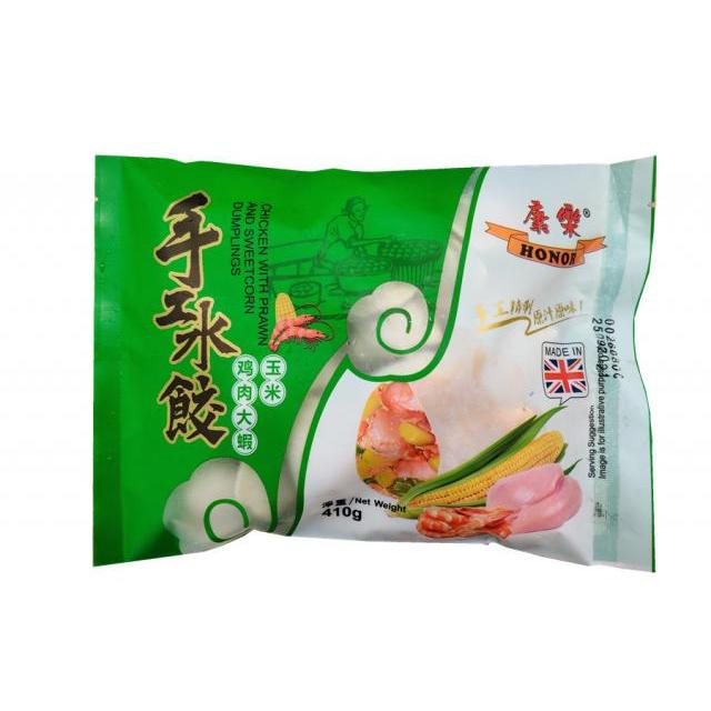 【特价】康乐 手工水饺 玉米鸡肉大虾 410g