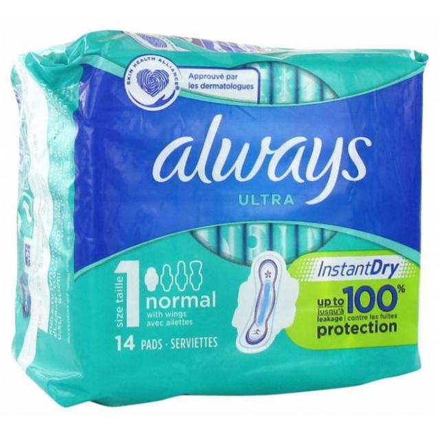 Always（一号普通）卫生巾13片装