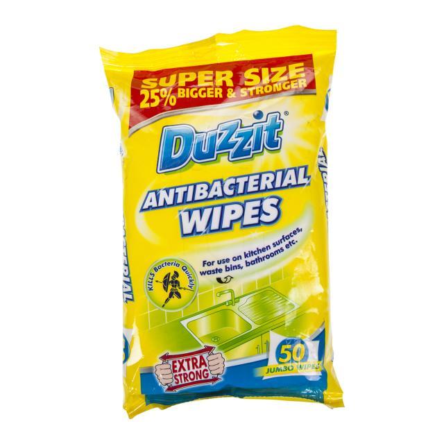 Duzzit 厨房消毒湿纸巾 【1包 50片】