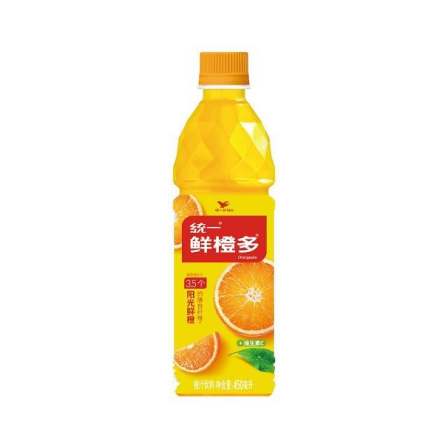 【特价】统一 鲜橙多 450ml