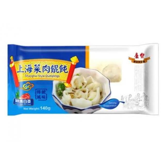 康乐 上海菜肉馄饨（猪肉青白菜）140g