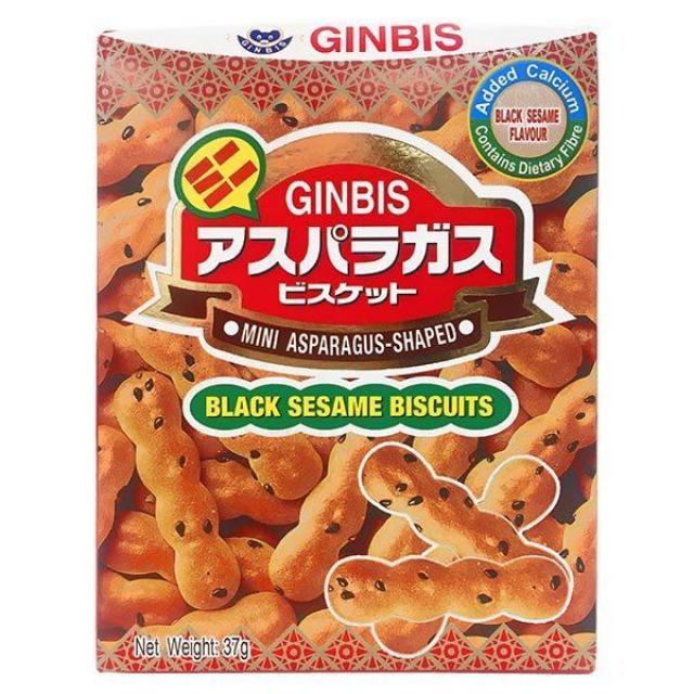 【特价】GINBIS 饼干条 - 黑芝麻味 37g