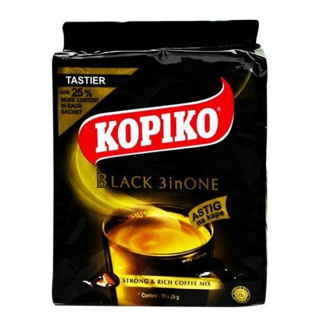 【特价】KOPIKO 即溶黑咖啡 3合1 250g