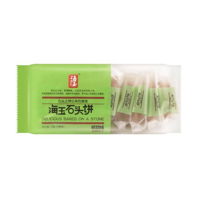 【特价】海玉 石头饼 椒盐味 168g