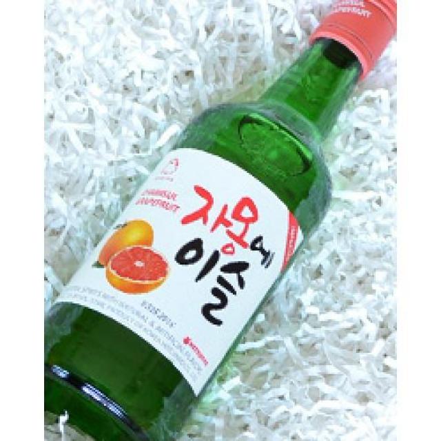 JINRO   韩式 烧酒 13%【西柚味】360ml