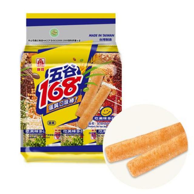【特价】北田 五谷168-蛋黄味 180g