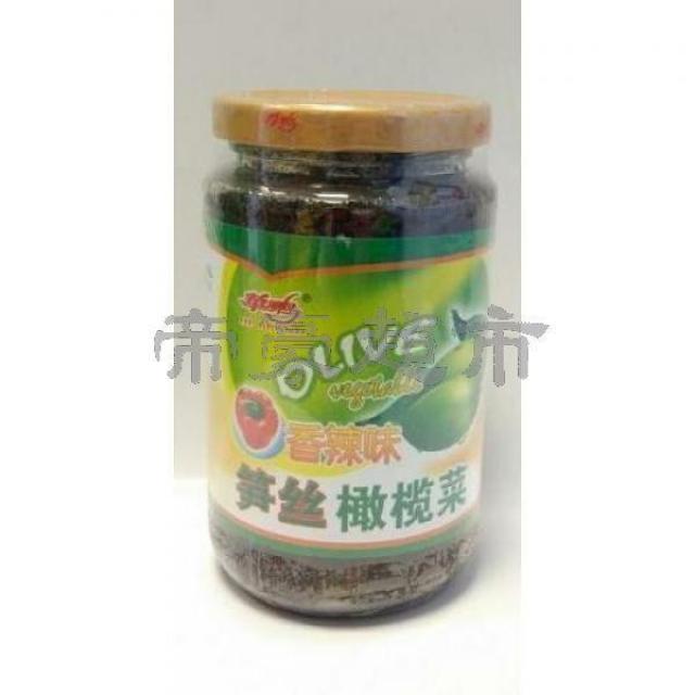 华鹏 笋丝橄榄菜（辣）318g