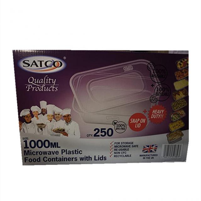 SATCO 1000 外卖盒 CONTAINERS  (未含VAT)
