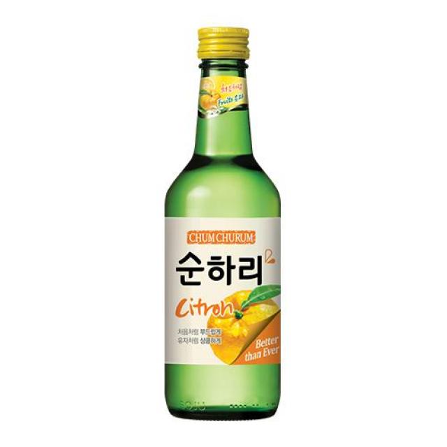 JINRO 韩式 烧酒 12%【柚子味】360ml