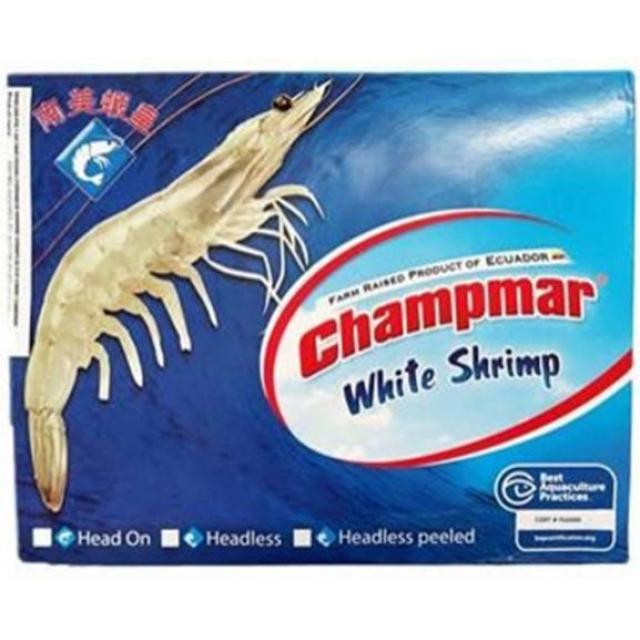 Champmar Ecuador 26/30急冻南美大虾（无头无壳） 900克 