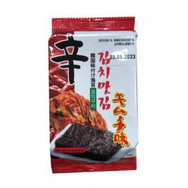 【特价】KWANGCHEON 韩国即食紫菜泡菜味 4g